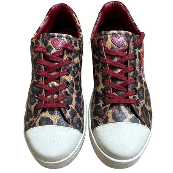 EUC - Brighton Uptown Spots Sneakers - Size 9 - Leopard - Picture 4 of 6